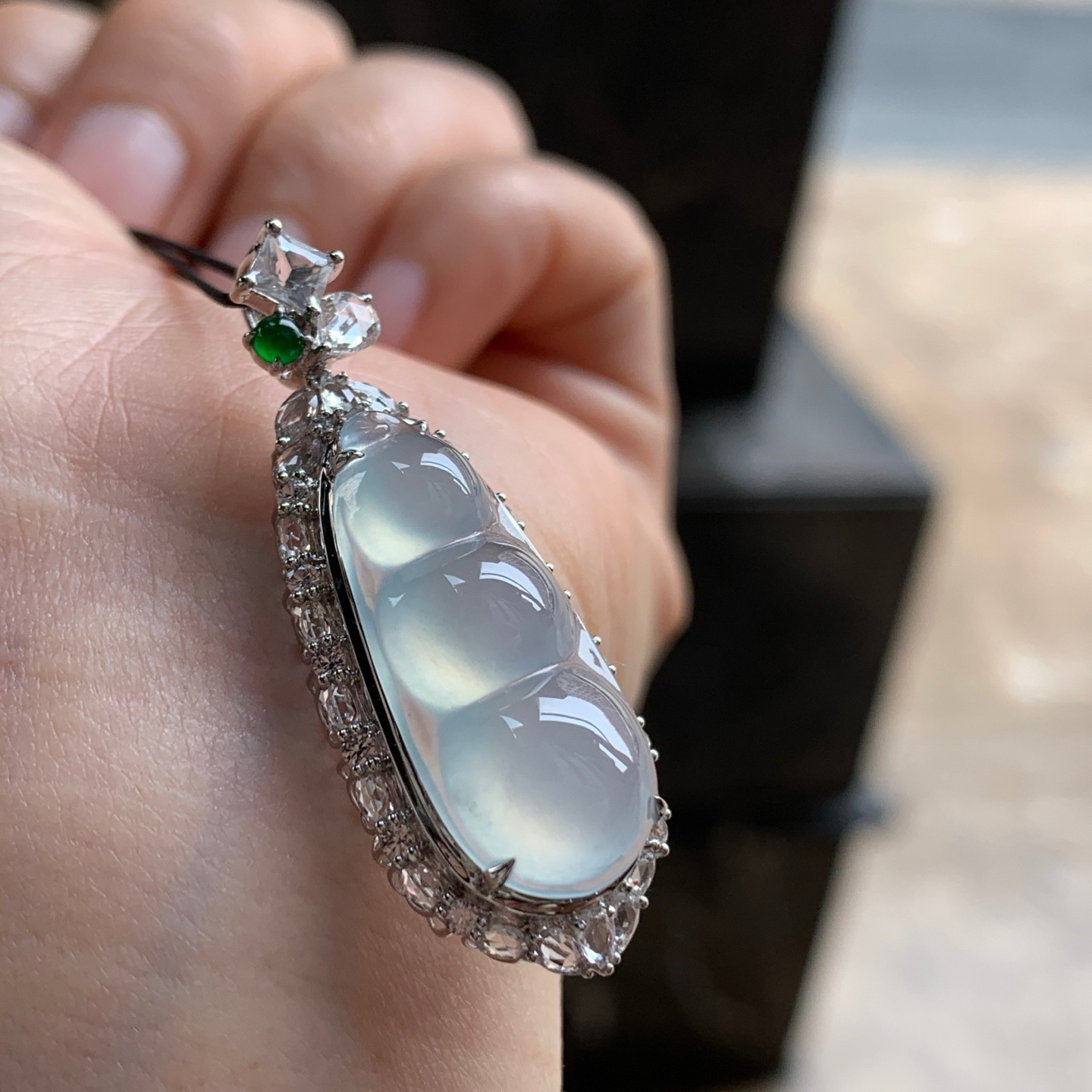 金钻镶嵌冰豆子^_^冰透