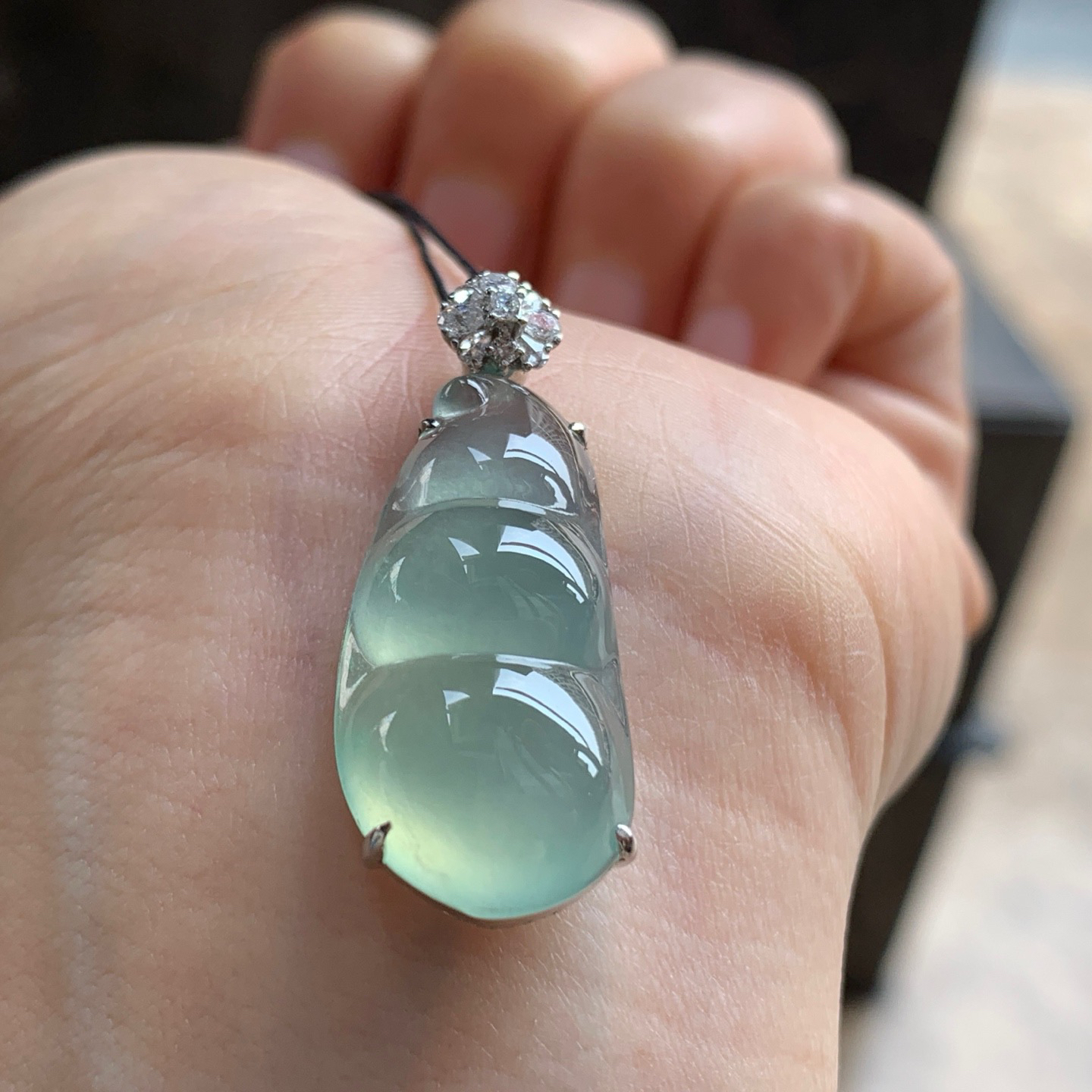 金钻镶嵌冰晴豆子^_^水润