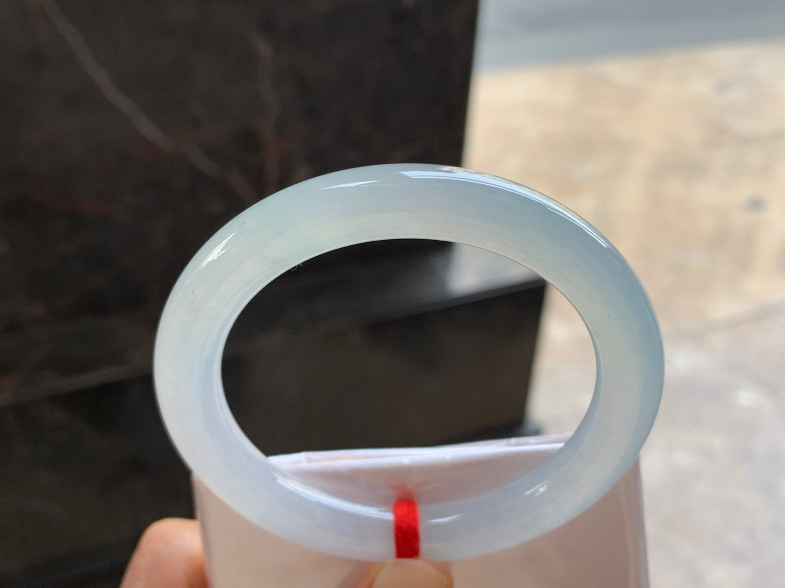 55-9

冰种圆条手镯^_^种水好