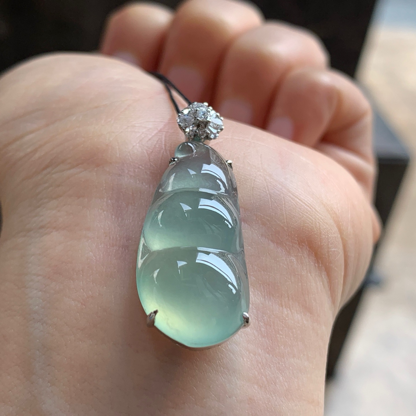 金钻镶嵌冰晴豆子^_^水润