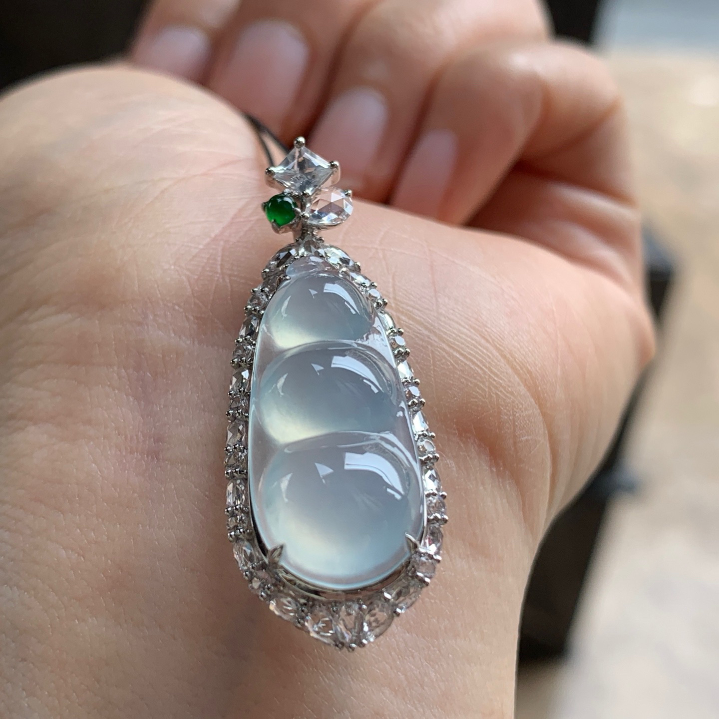 金钻镶嵌冰豆子^_^冰透