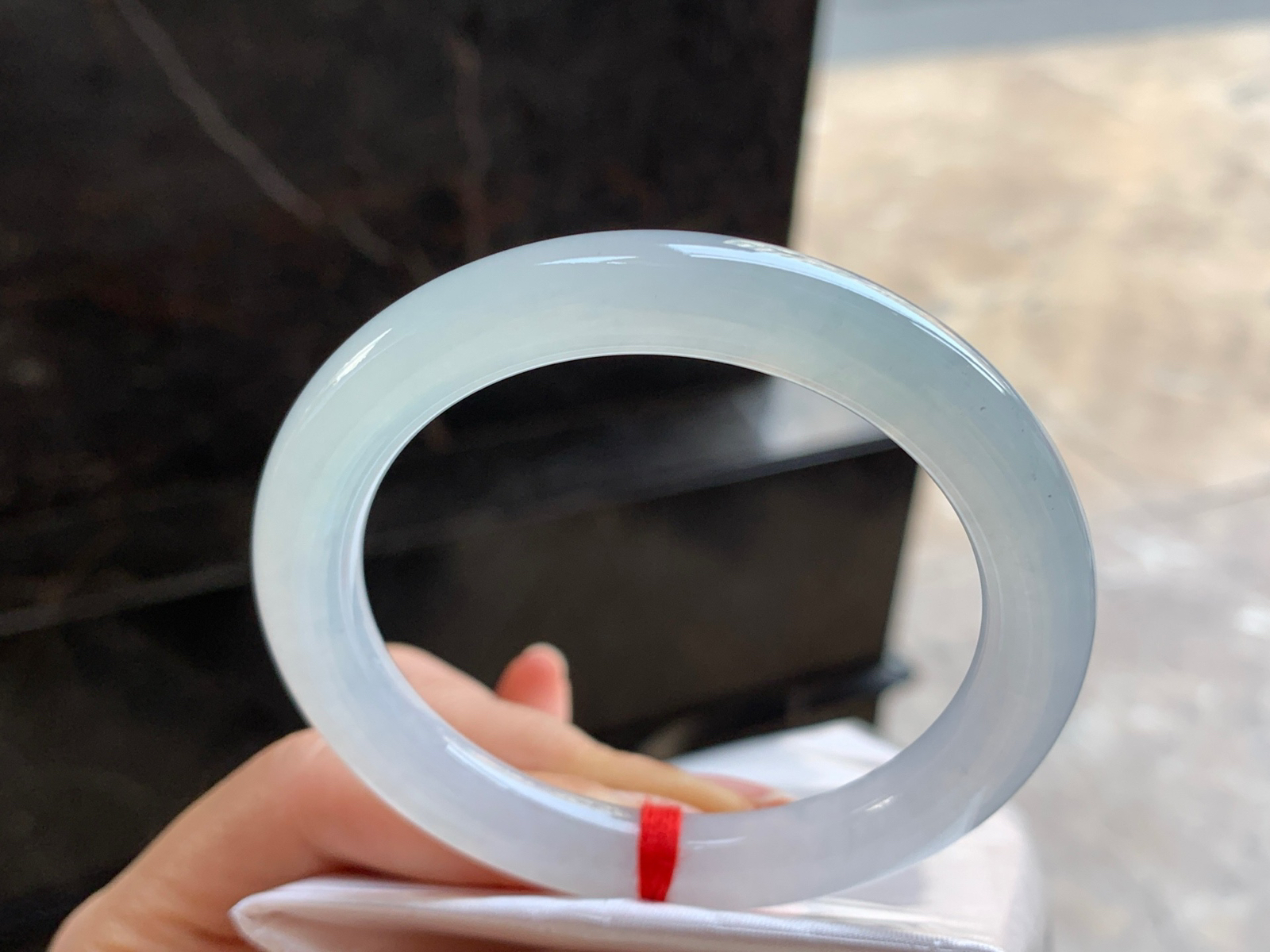 55-9

冰种圆条手镯^_^种水好