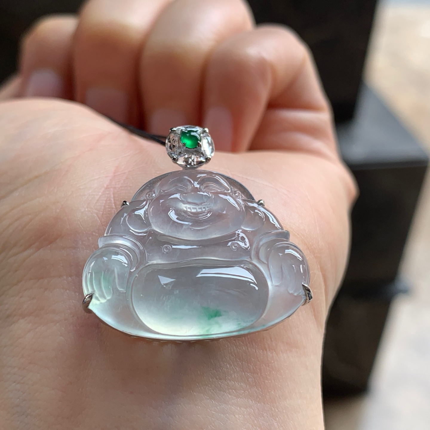 金钻镶嵌冰佛公^_^透亮