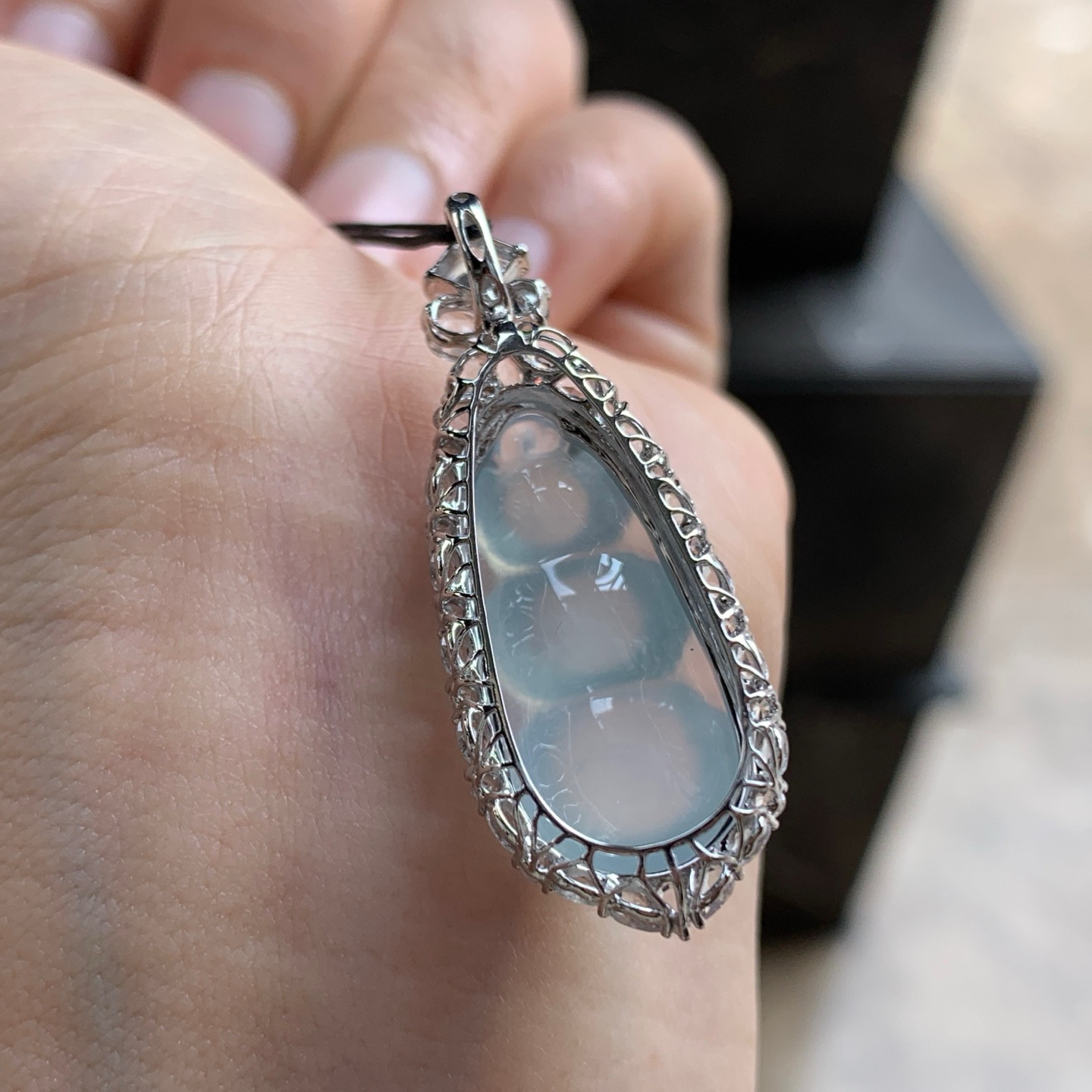 金钻镶嵌冰豆子^_^冰透