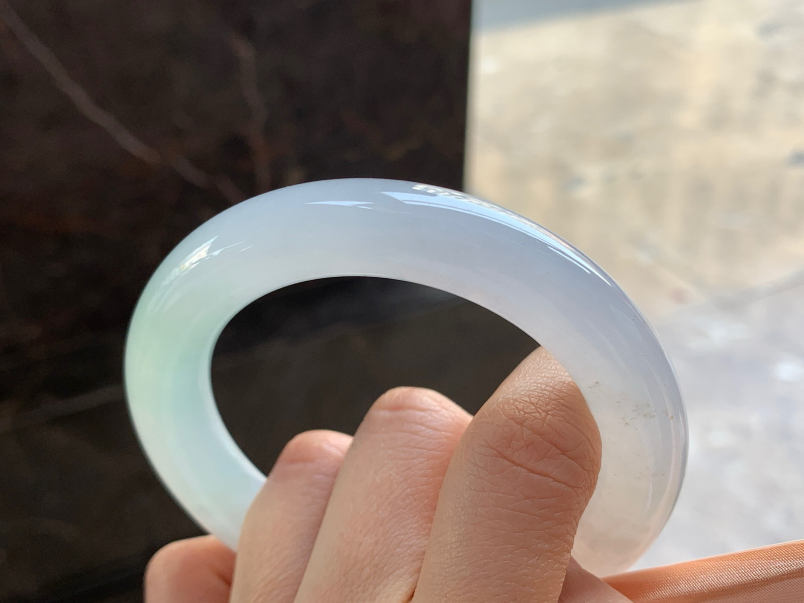 58-12.4

冰晴圆条手镯^_^清新 水润