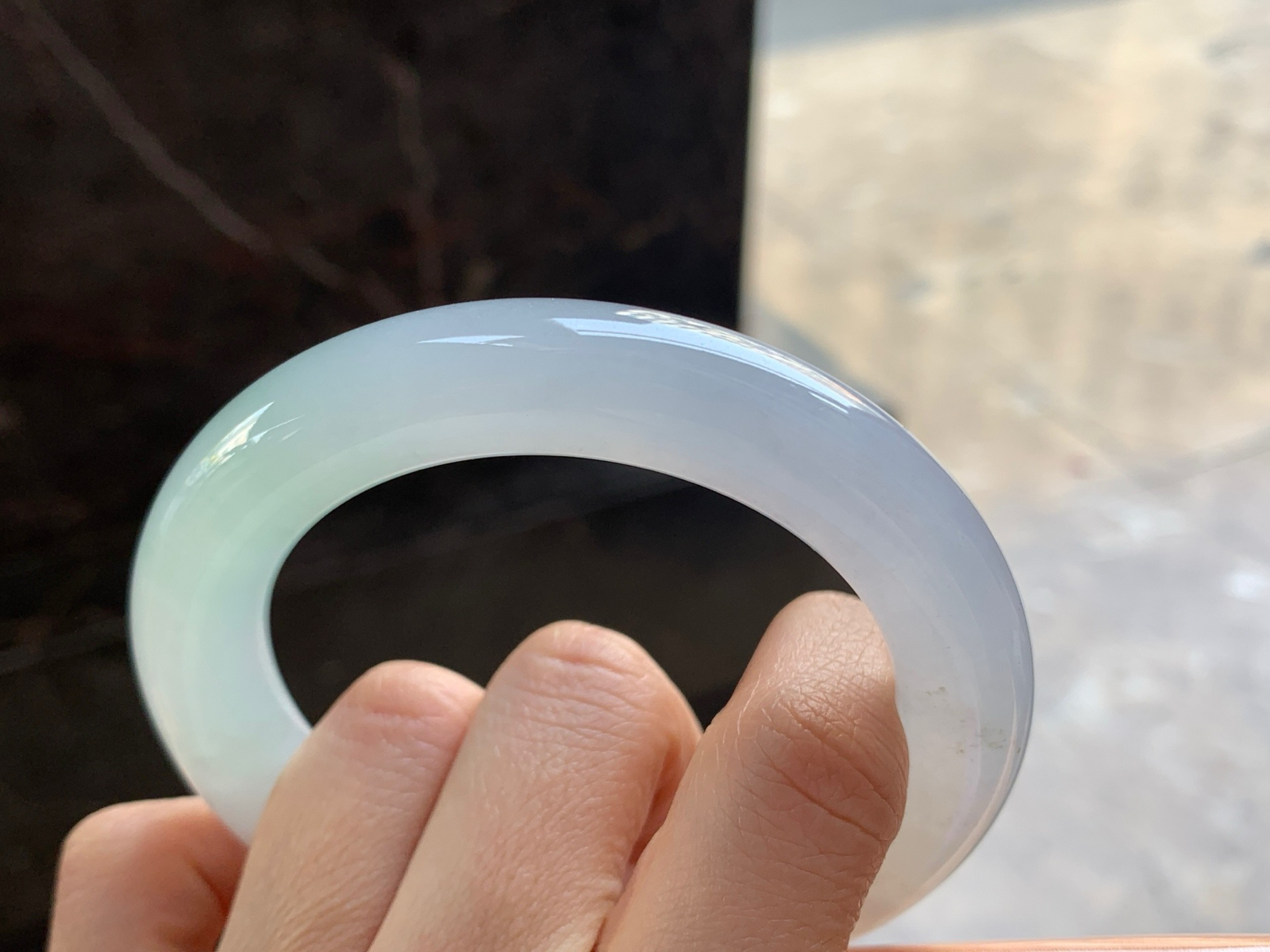 58-12.4

冰晴圆条手镯^_^清新 水润