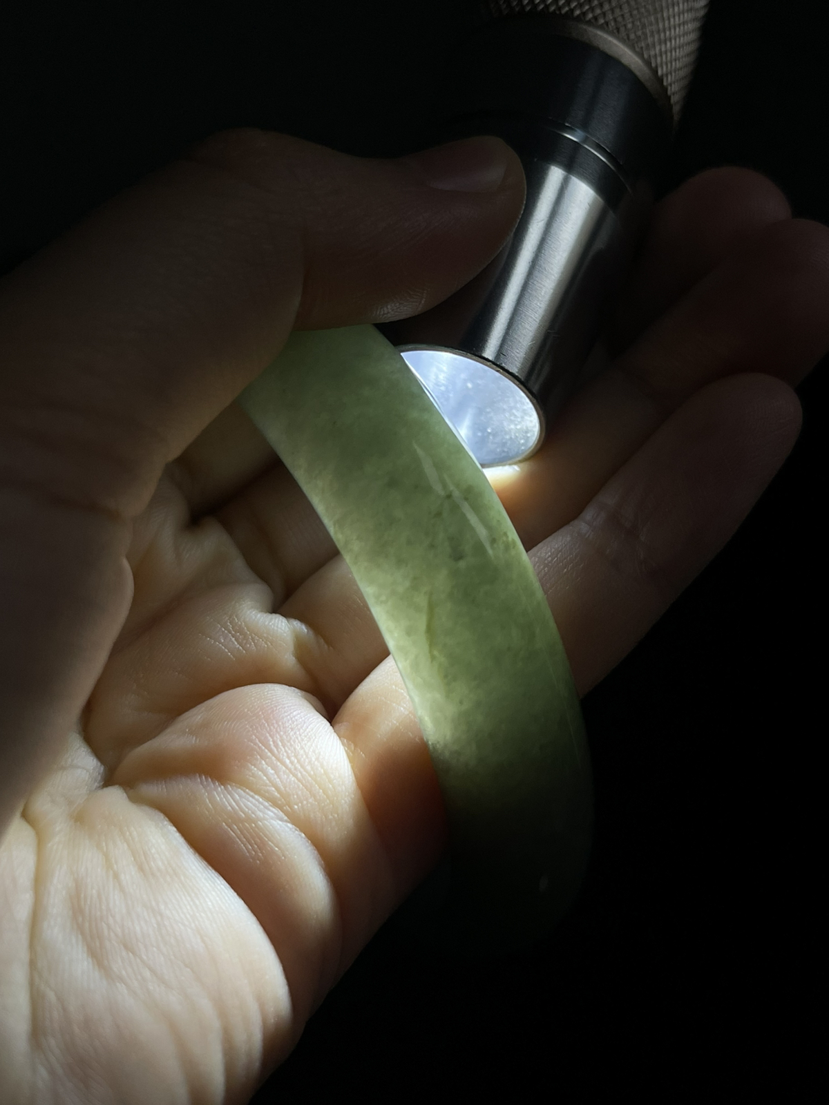 正圈58圈口，翡翠手镯