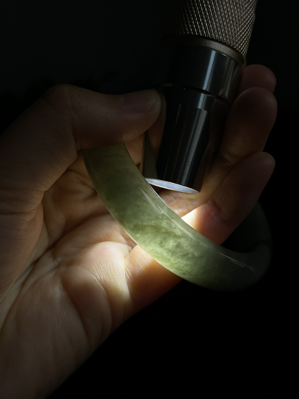 正圈58圈口，翡翠手镯