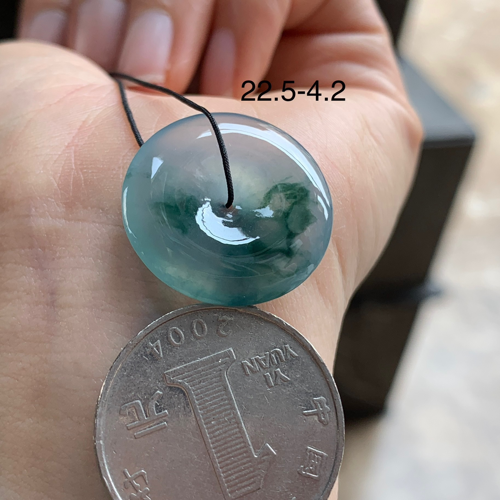 蓝花平安扣^_^飘花灵韵