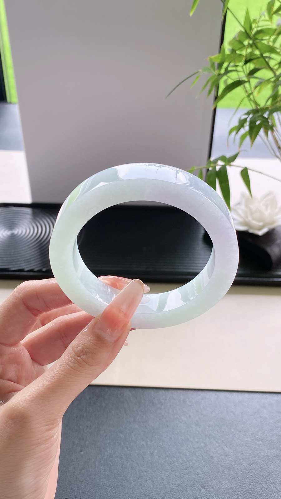 【淡春彩手镯胚】