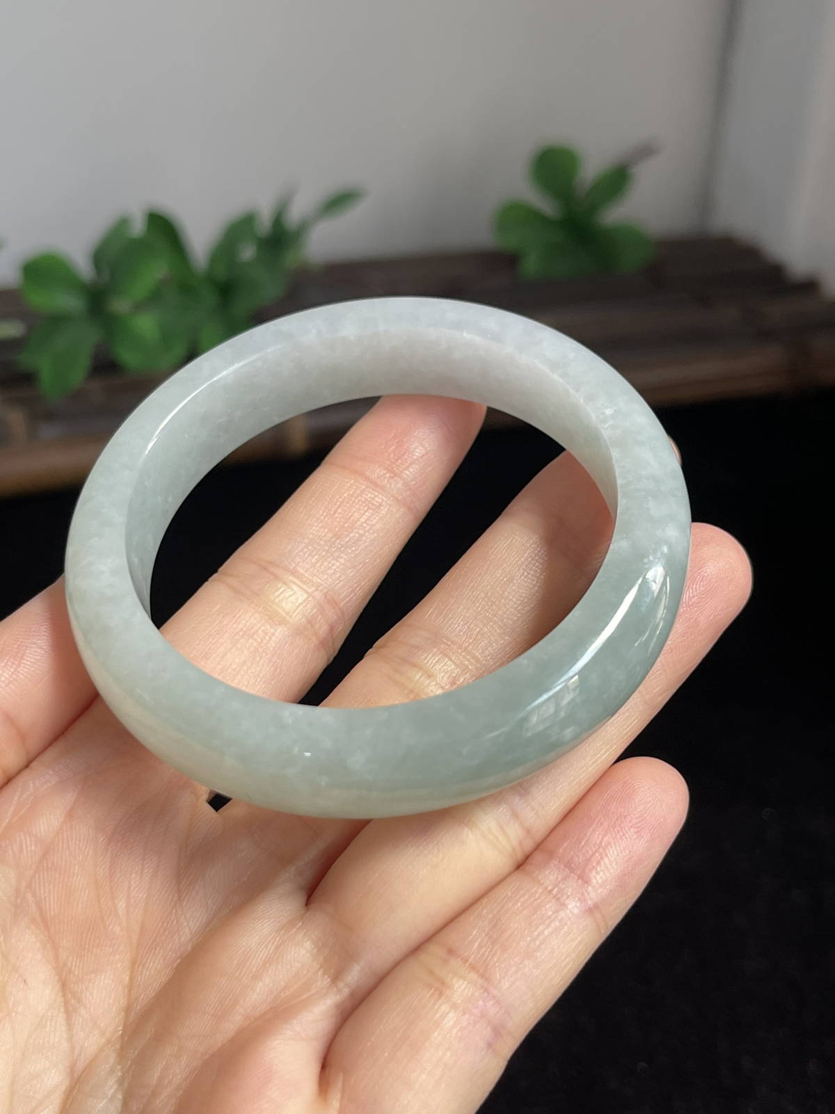 正圈52.7圈口，翡翠手镯