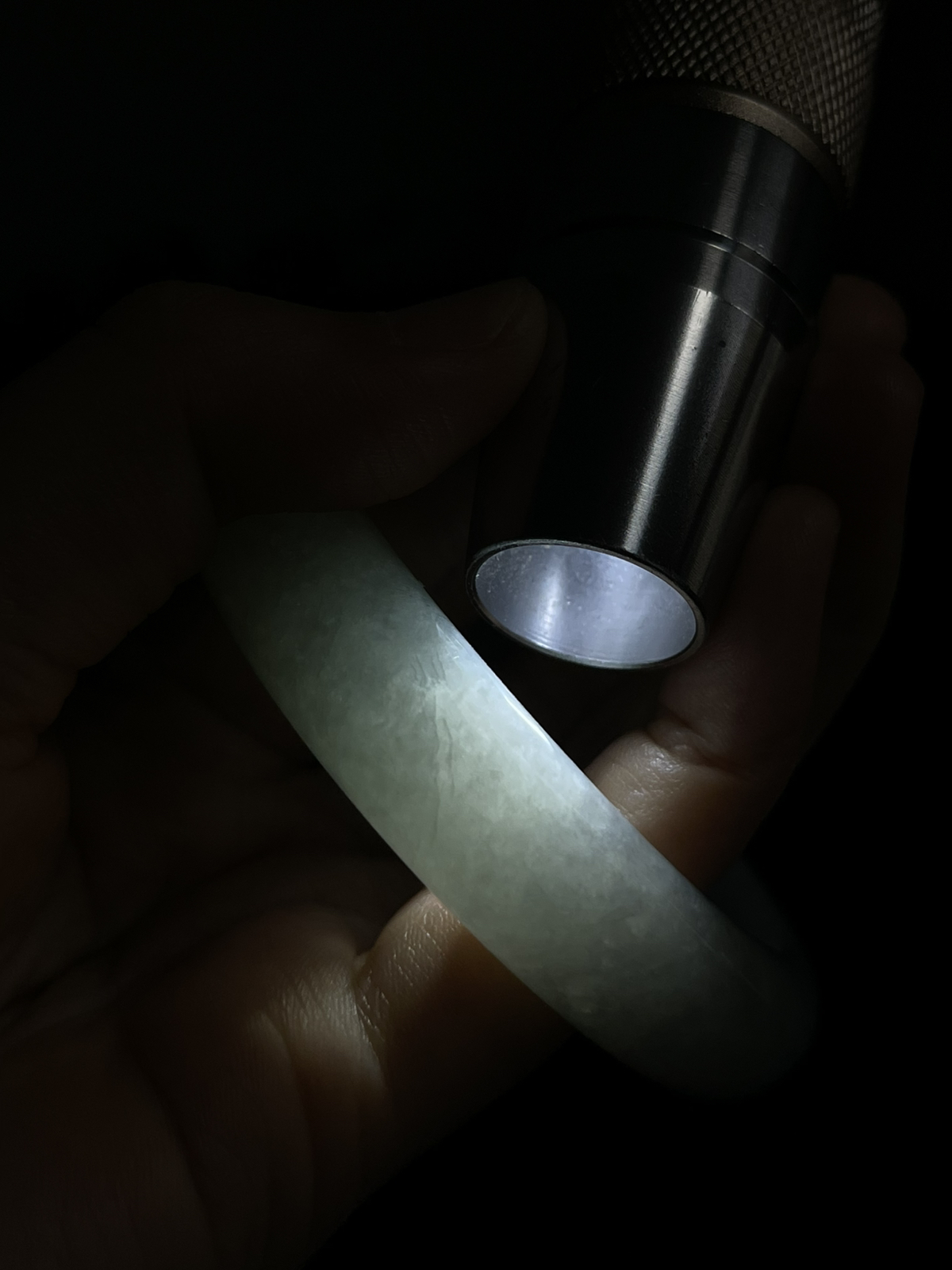 正圈52.7圈口，翡翠手镯