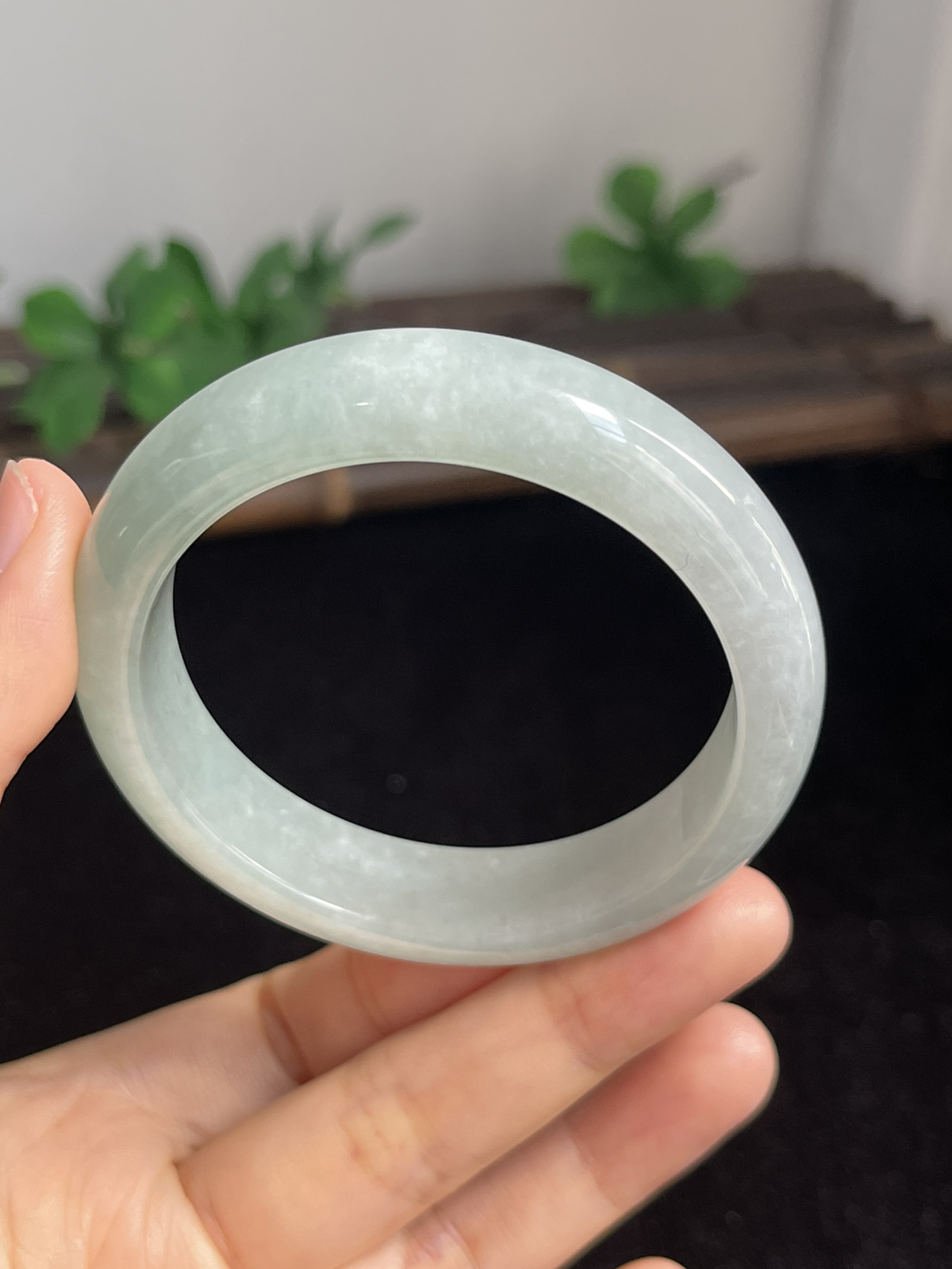 正圈52.7圈口，翡翠手镯