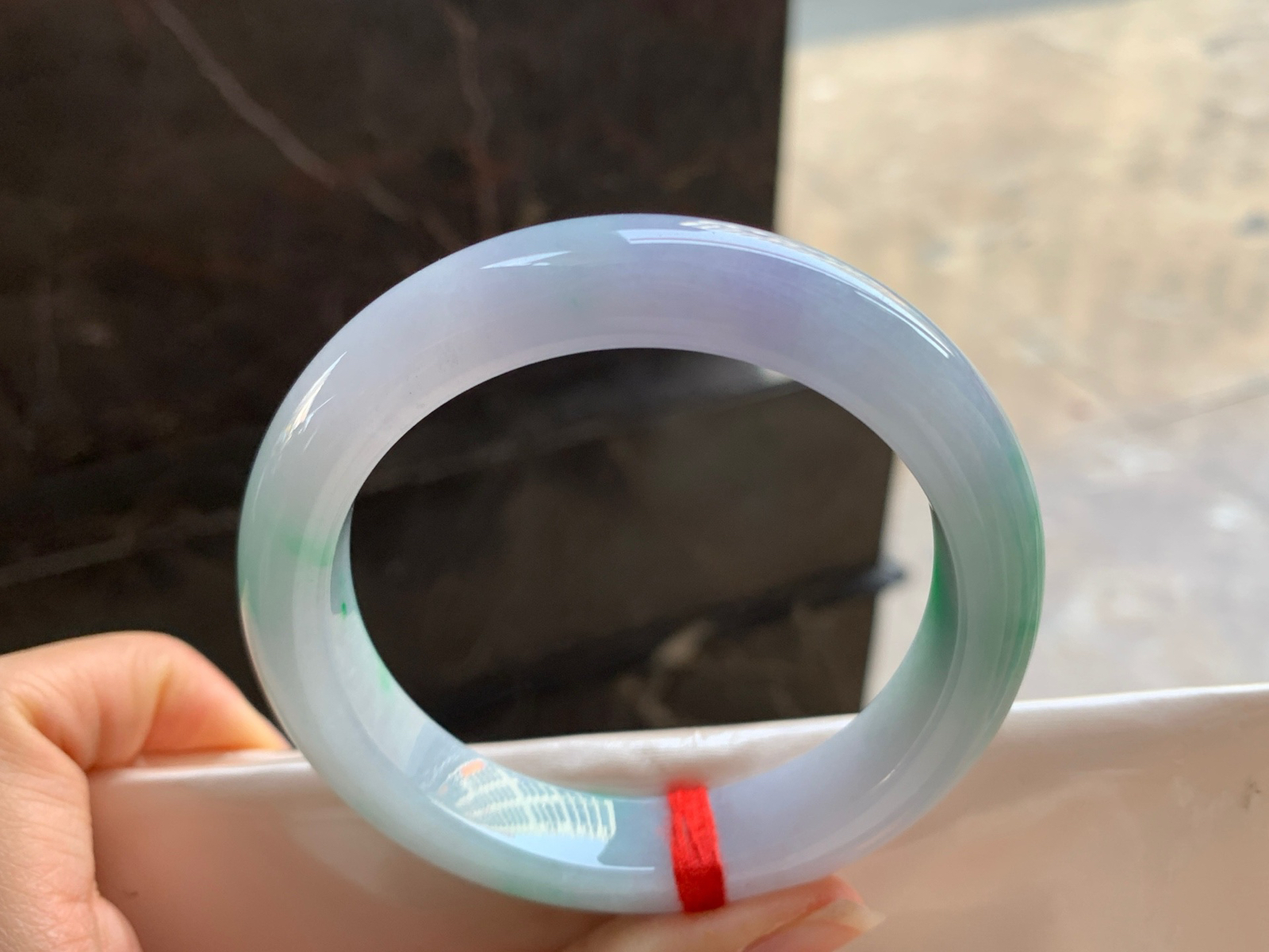 57.5-12.6-9.4

春带彩手镯^_^颜色鲜艳 浓郁