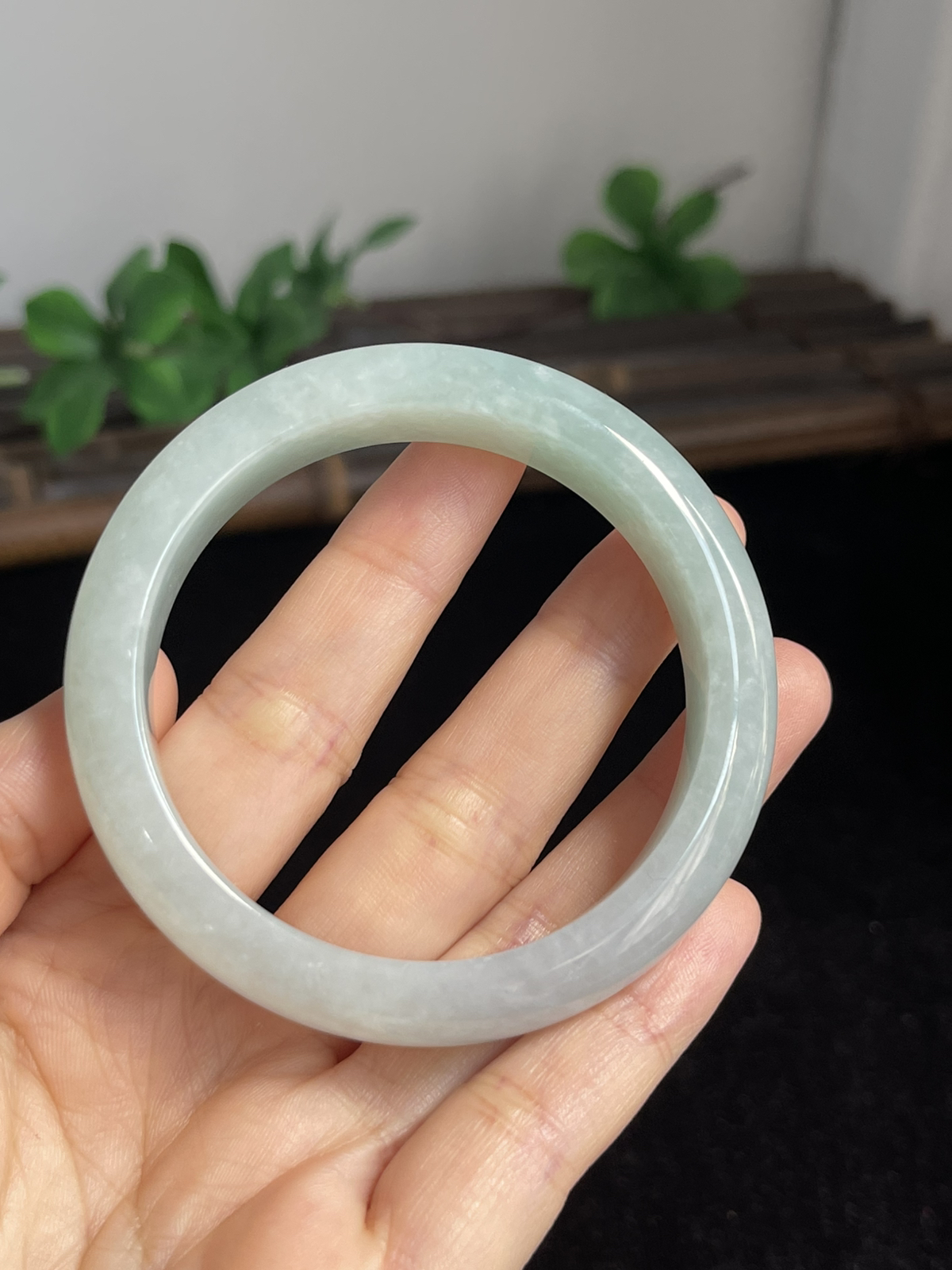 正圈52.7圈口，翡翠手镯