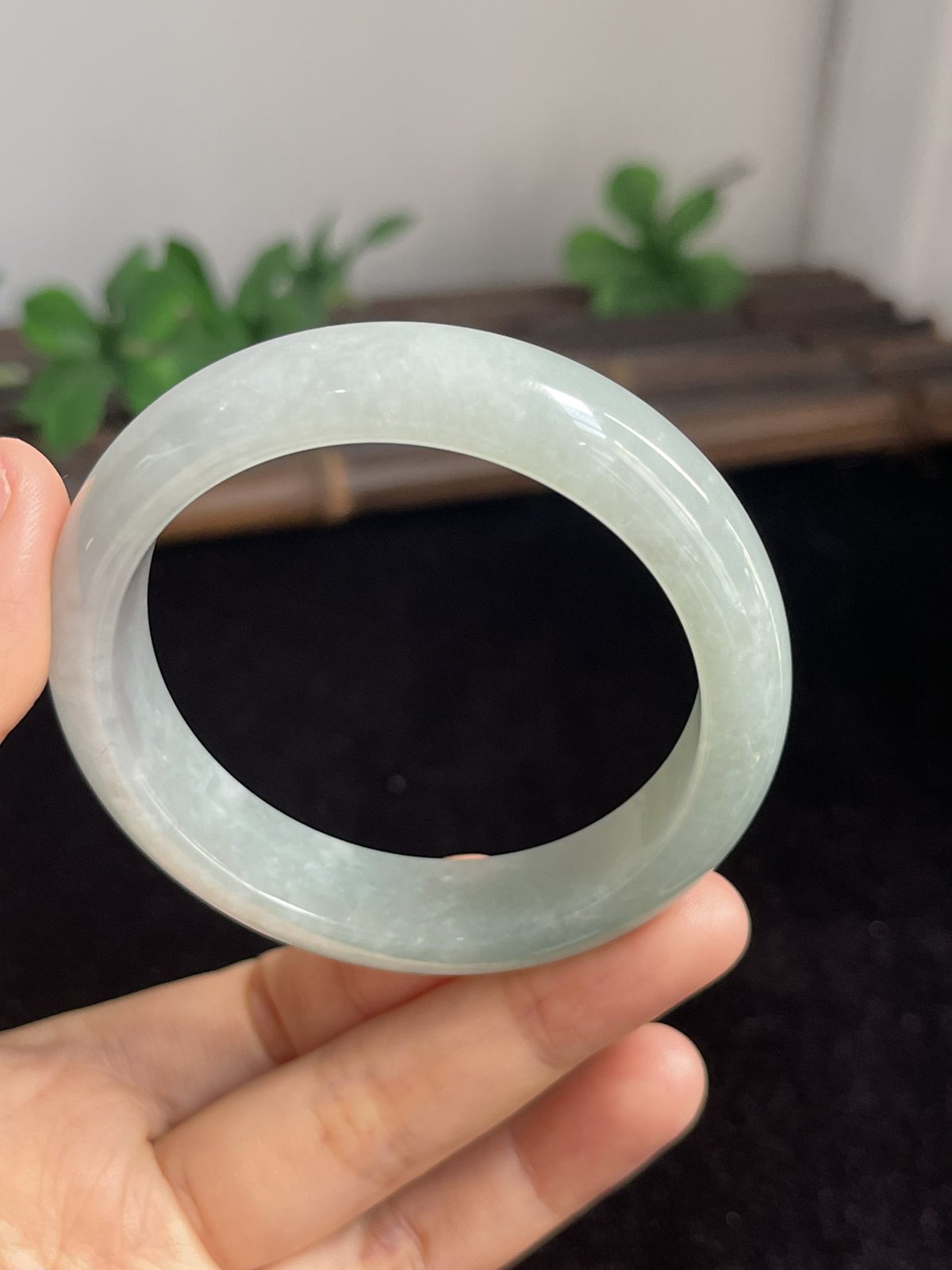 正圈52.7圈口，翡翠手镯