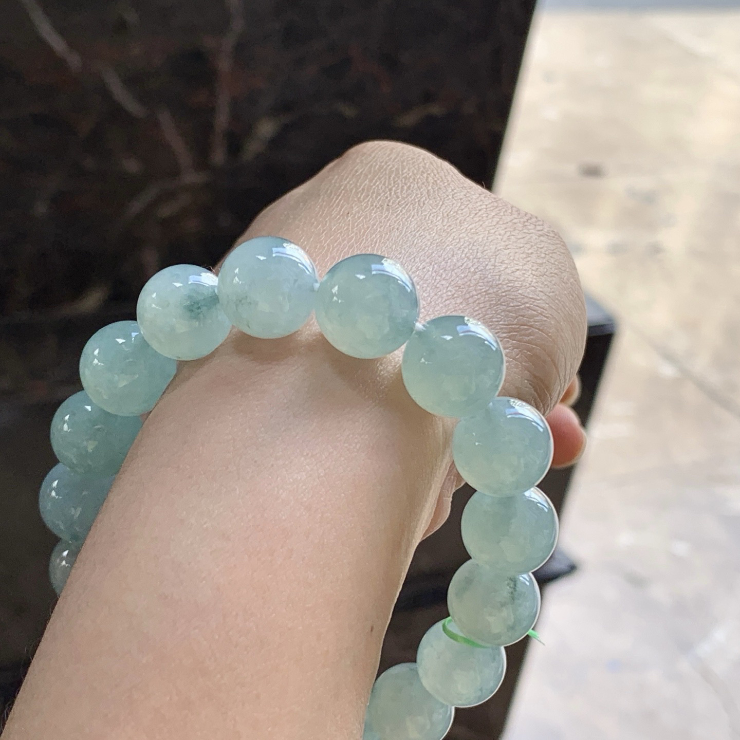 蓝花手串^_^飘花灵韵