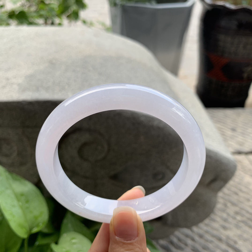 大圈口62.8-12.6-9.3【冰粉紫正圈手镯】正圈62 63可戴