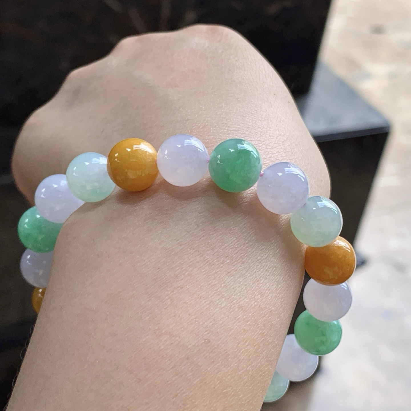 多彩手串^_^鲜艳