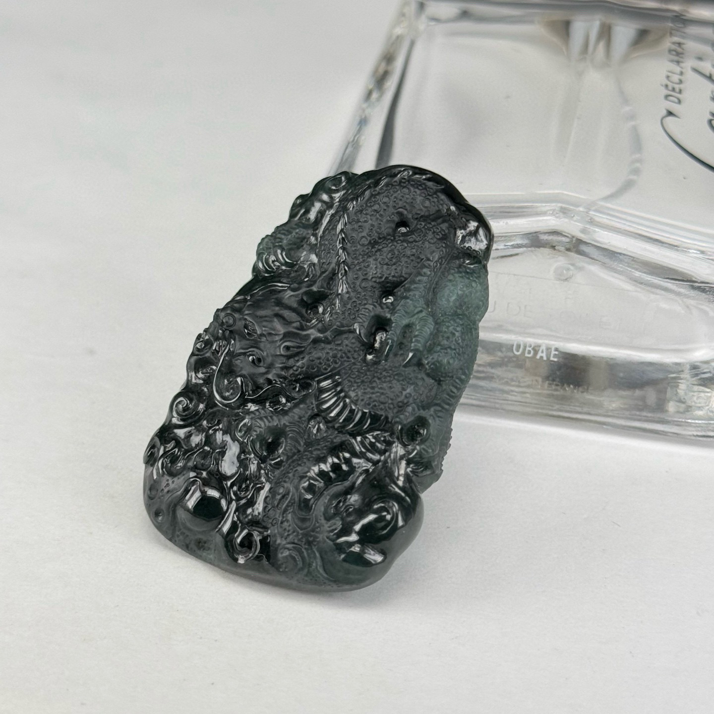 精品墨翠龙牌 尺寸49.2