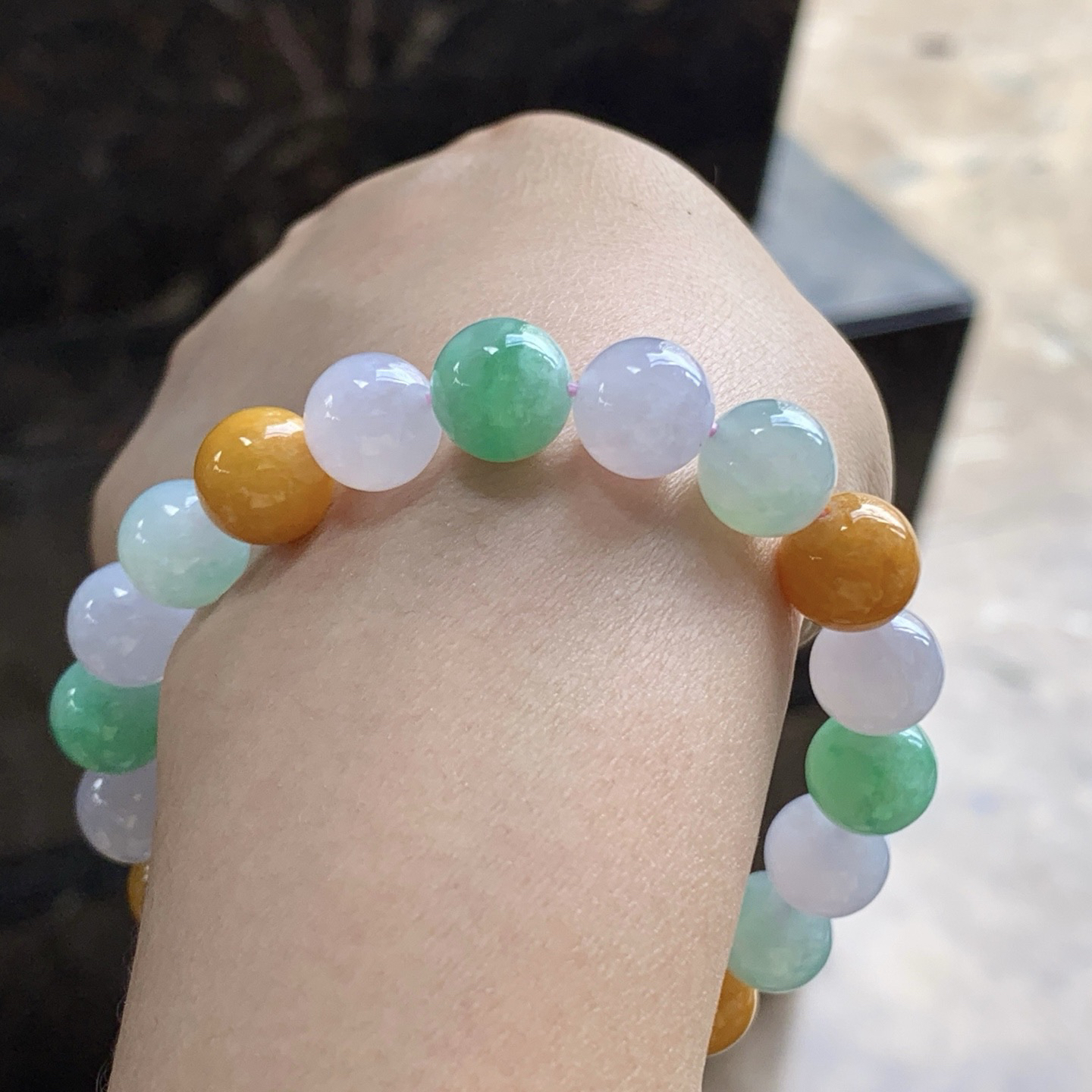 多彩手串^_^鲜艳