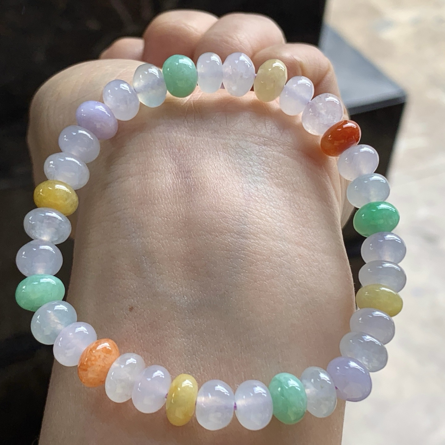 多彩手串^_^冰透 清新