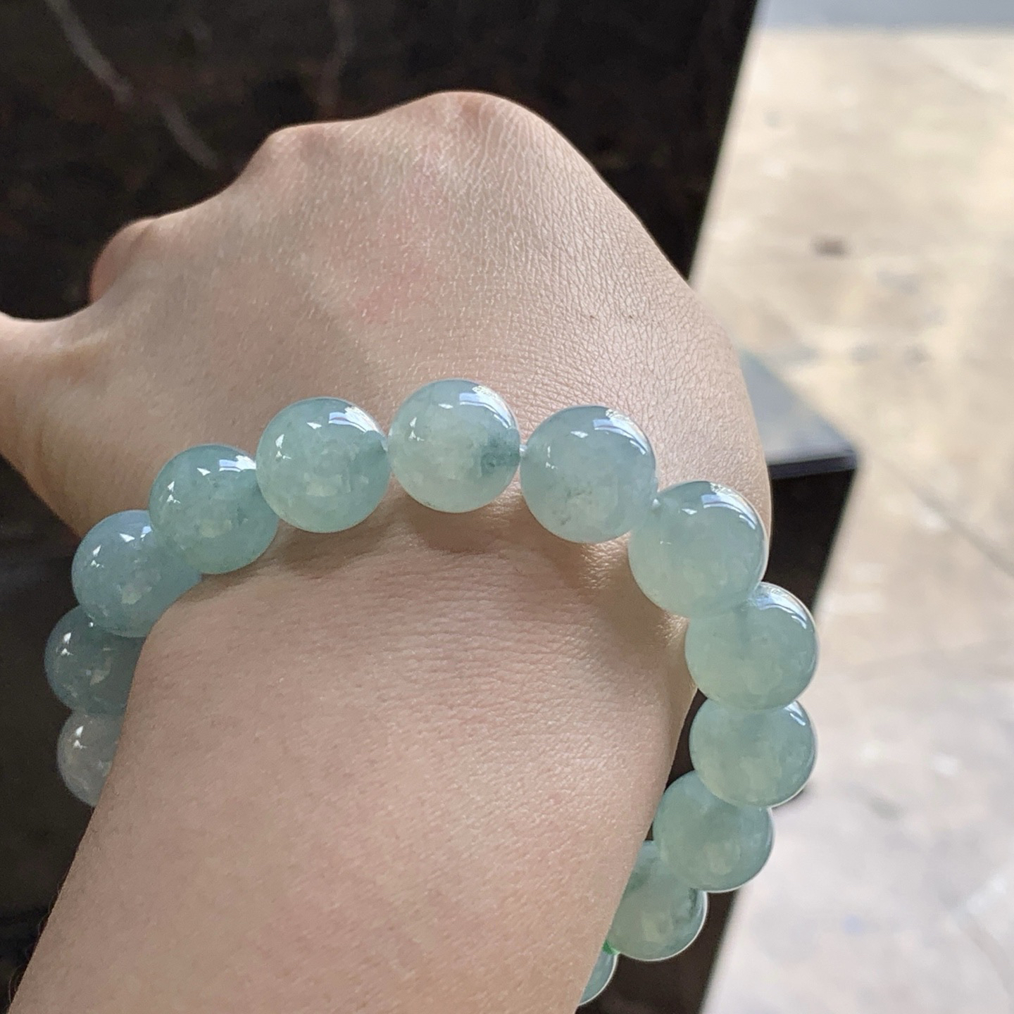 蓝花手串^_^飘花灵韵