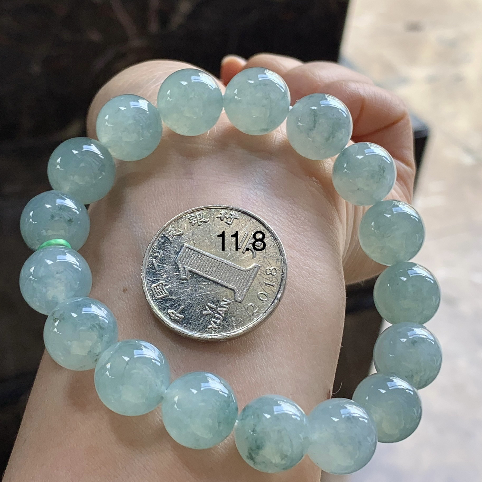 蓝花手串^_^飘花灵韵