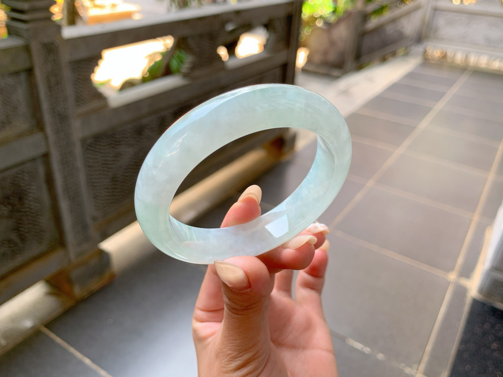 ｜57圈口
冰晴底，水头特别好，版型大气，清秀大方，