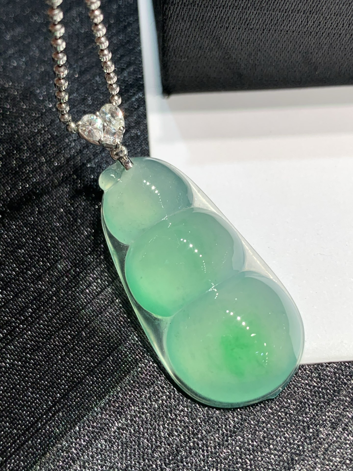 冰晴绿福豆，福气满满~