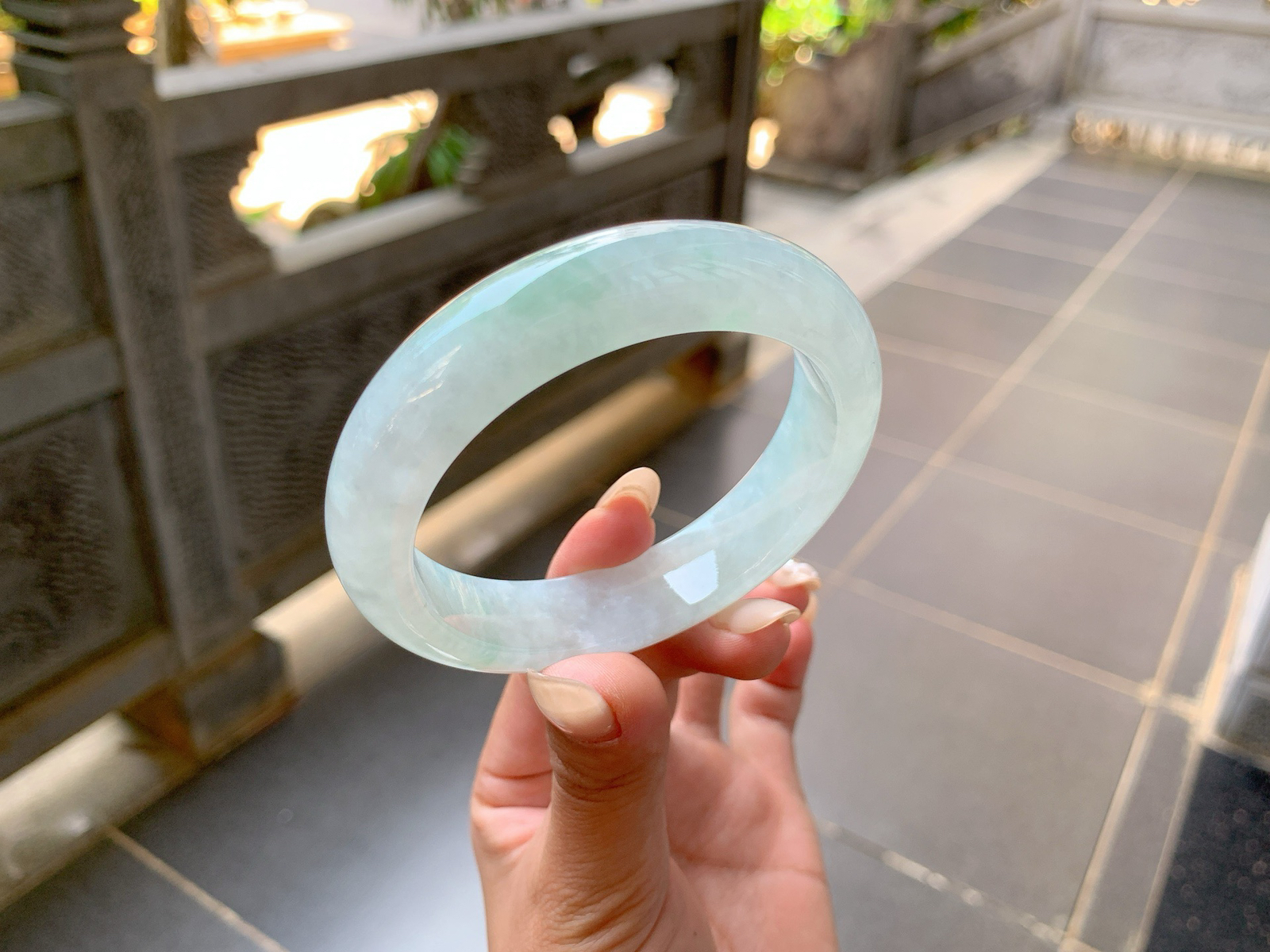 ｜57圈口
冰晴底，水头特别好，版型大气，清秀大方，