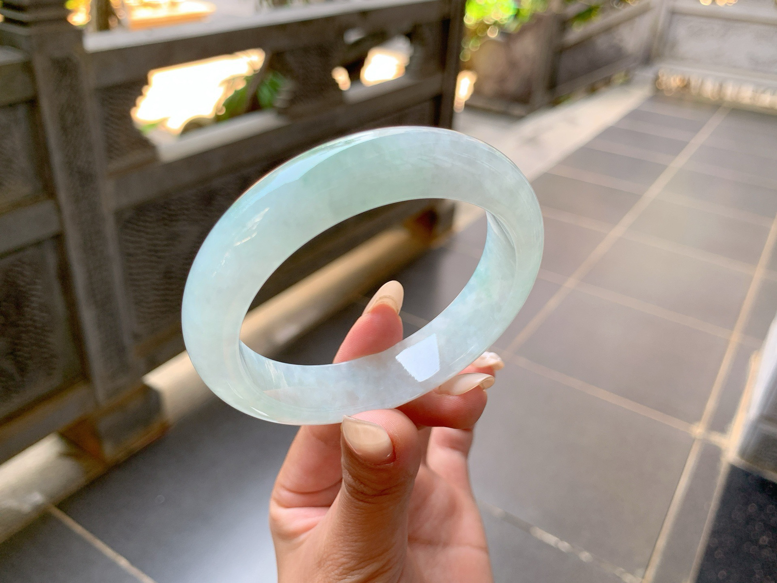 ｜57圈口
冰晴底，水头特别好，版型大气，清秀大方，