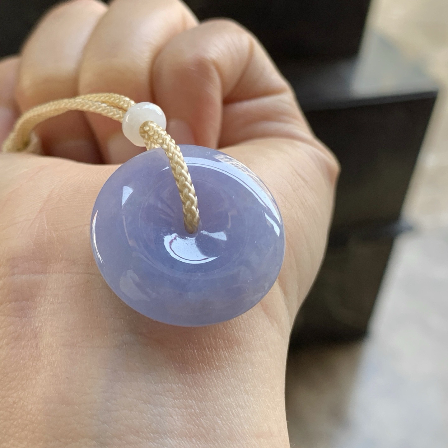 紫罗兰平安扣^_^鲜艳