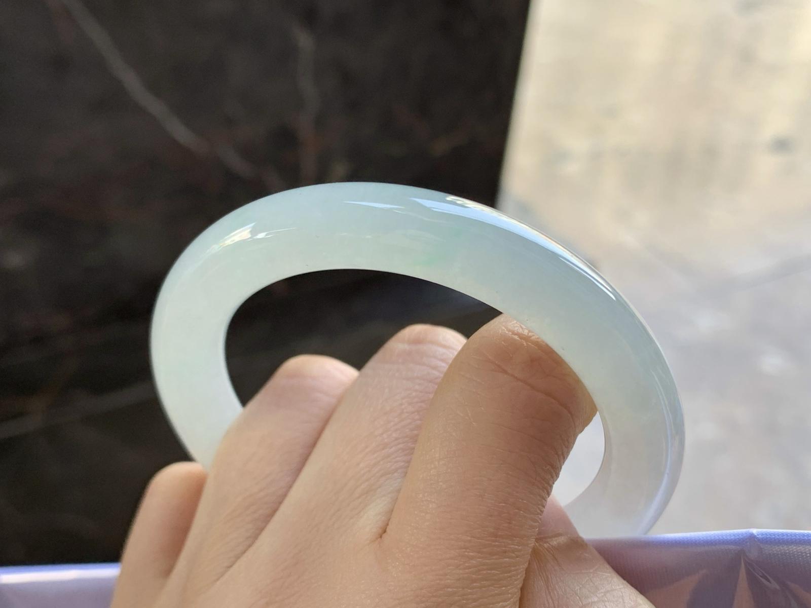 53-9.5

冰晴圆条手镯^_^清新 水润