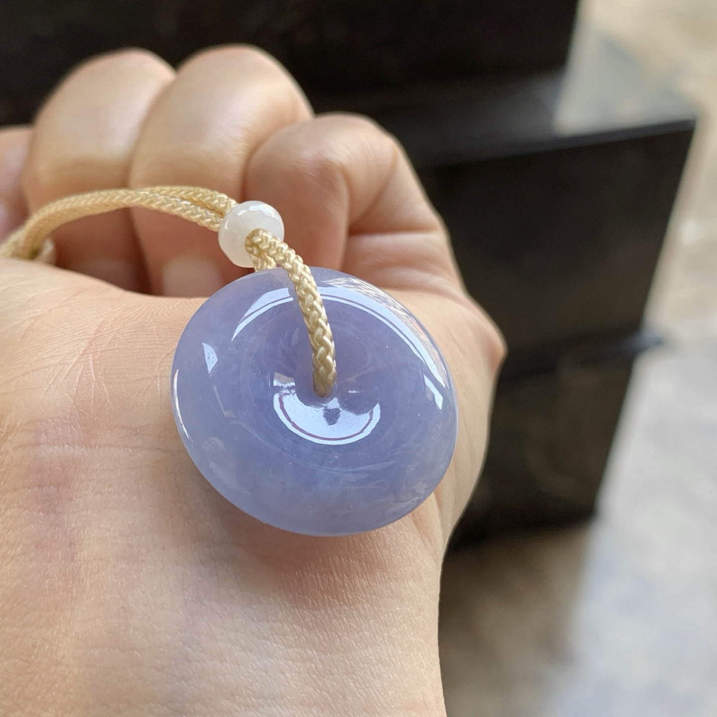 紫罗兰平安扣^_^鲜艳