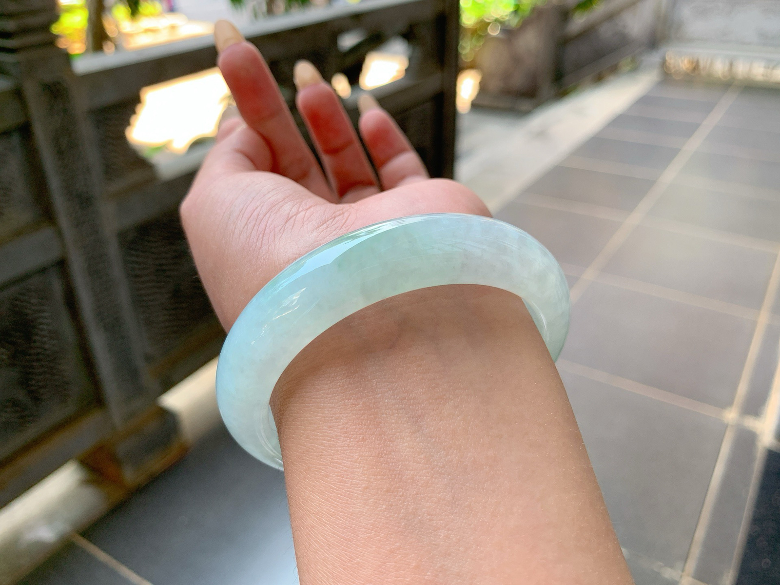 ｜57圈口
冰晴底，水头特别好，版型大气，清秀大方，