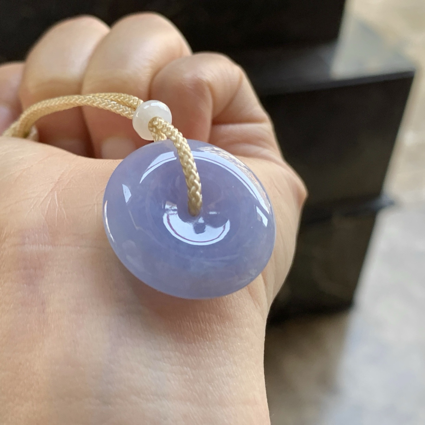 紫罗兰平安扣^_^鲜艳