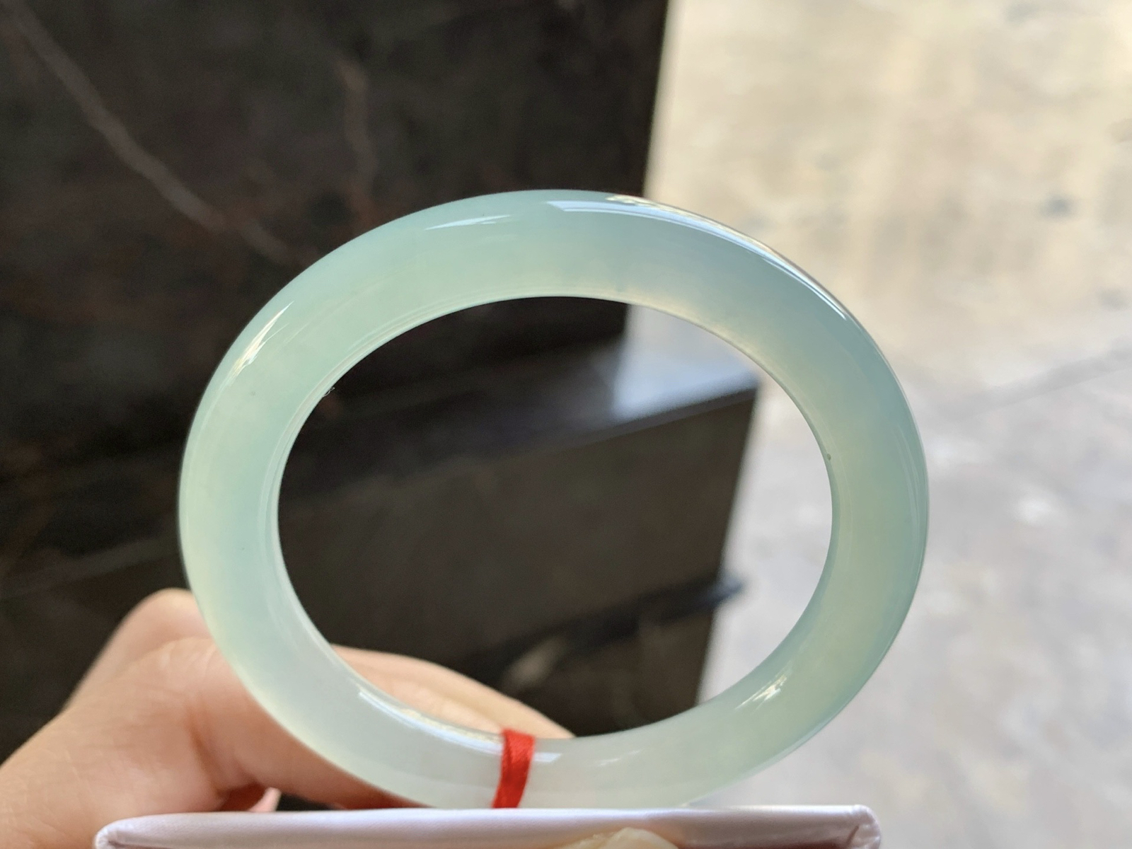 51.5-8.7

冰晴圆条手镯^_^透亮 清新