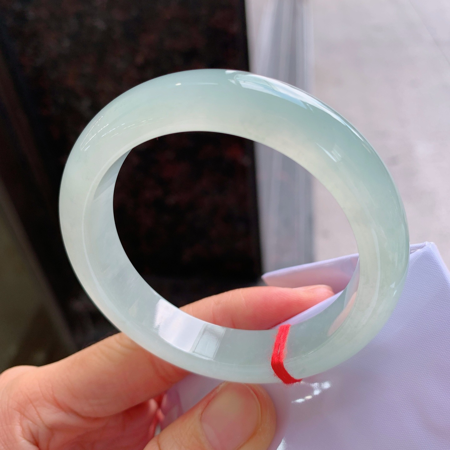 正圈冰晴 无瑕 尺寸：54.3/11.8/8.6  冰润