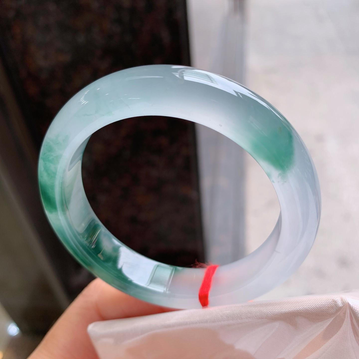 1#正圈高冰飘花 尺寸：54.2/11.7/8.9