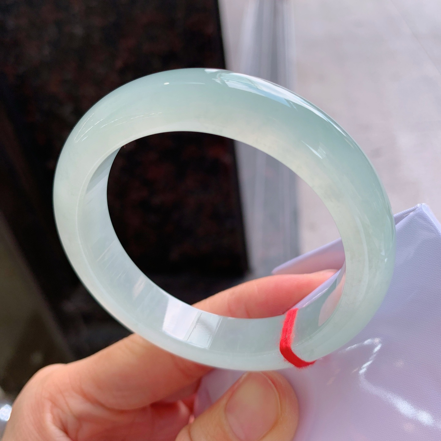 正圈冰晴 无瑕 尺寸：54.3/11.8/8.6  冰润