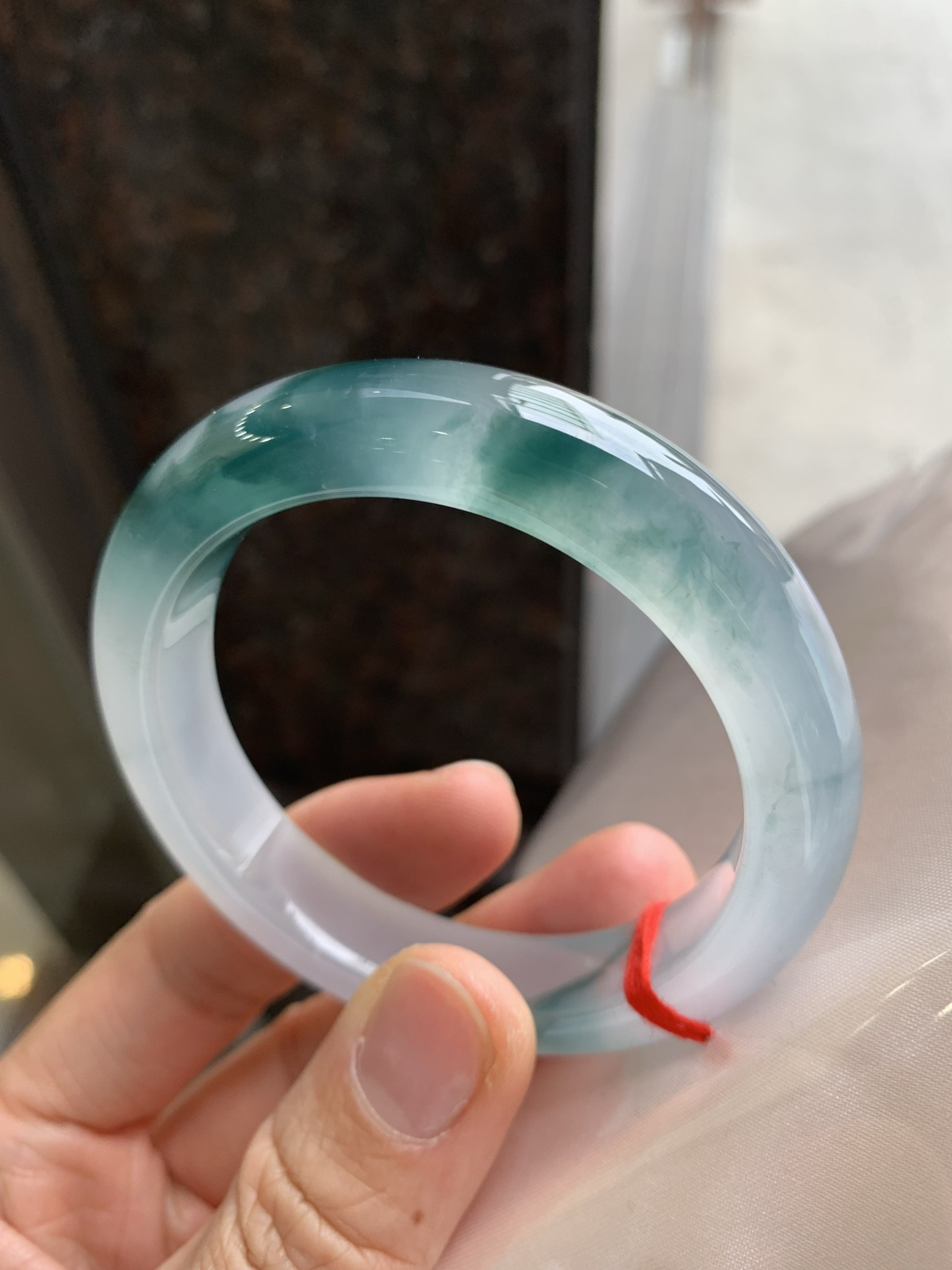 1#正圈高冰飘花 尺寸：54.2/11.7/8.9