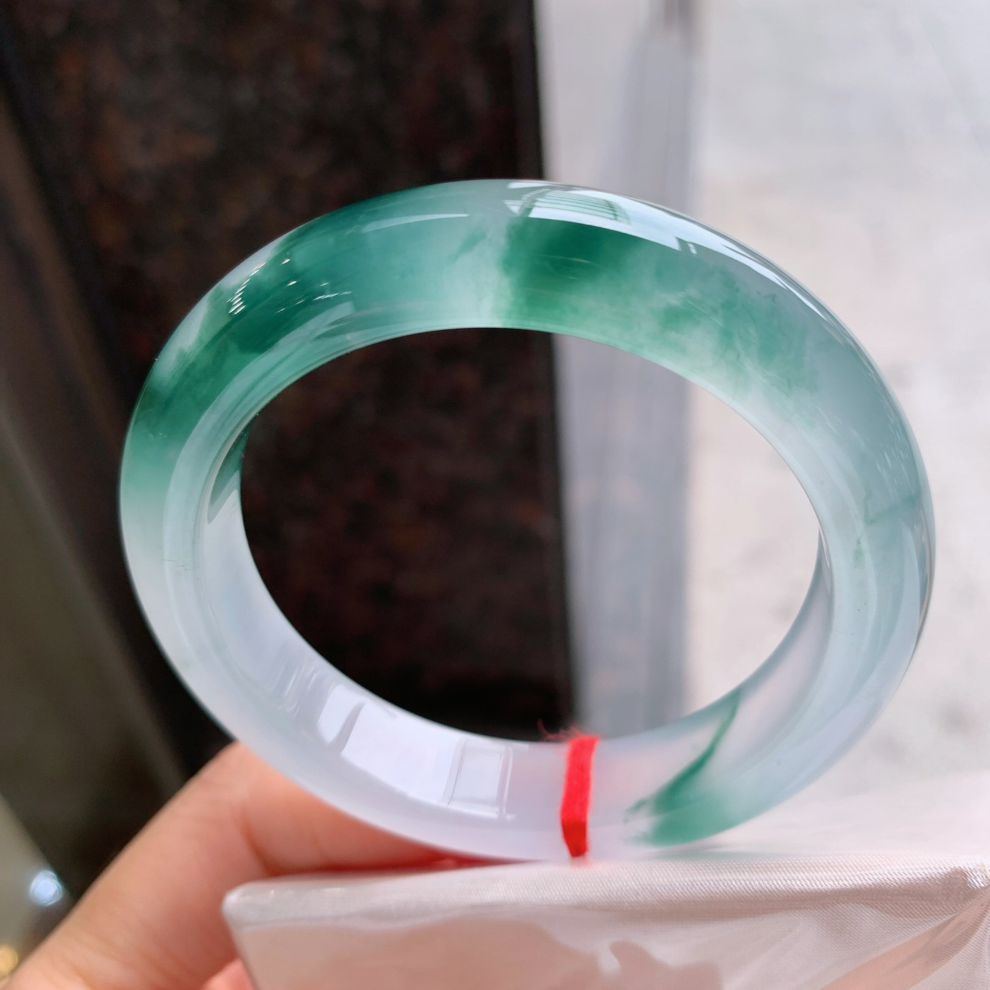 1#正圈高冰飘花 尺寸：54.2/11.7/8.9