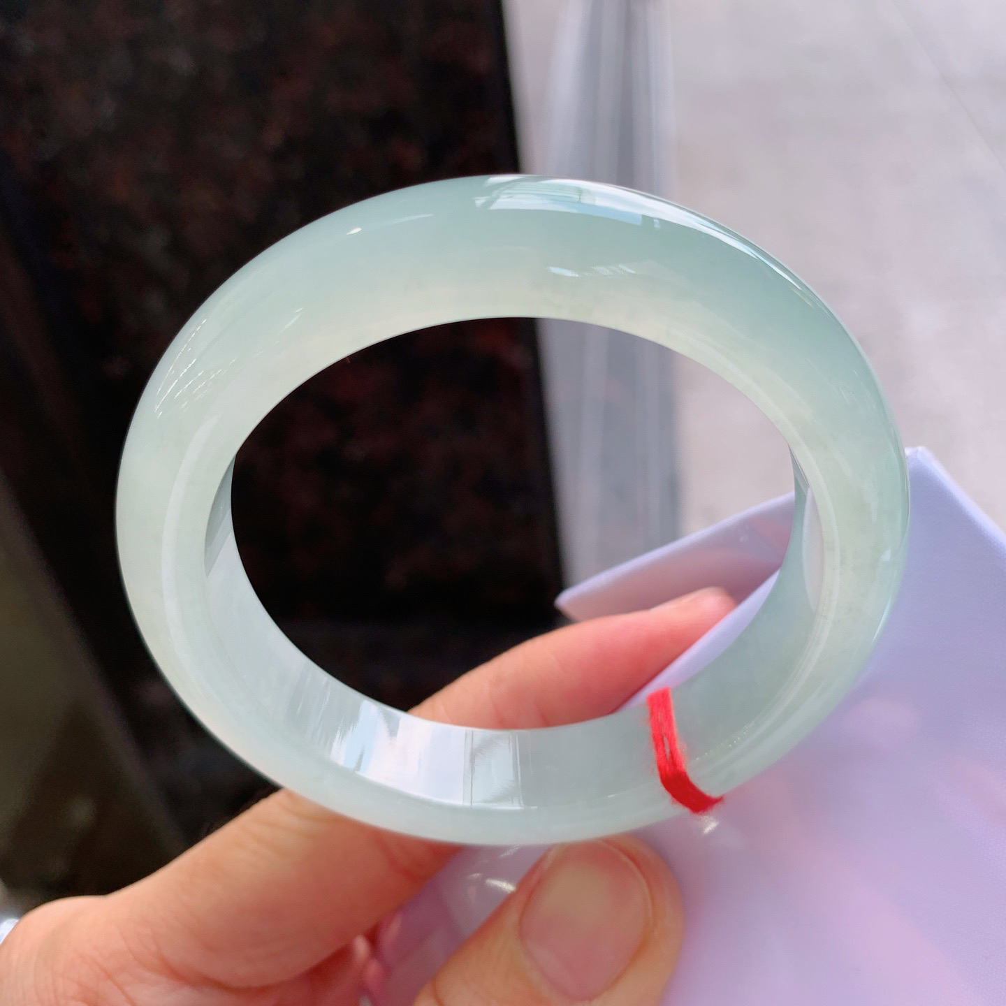 正圈冰晴 无瑕 尺寸：54.3/11.8/8.6  冰润