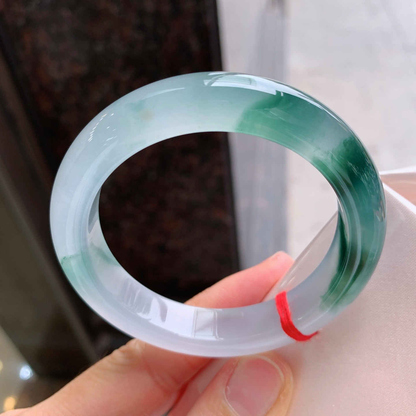 1#正圈高冰飘花 尺寸：54.2/11.7/8.9