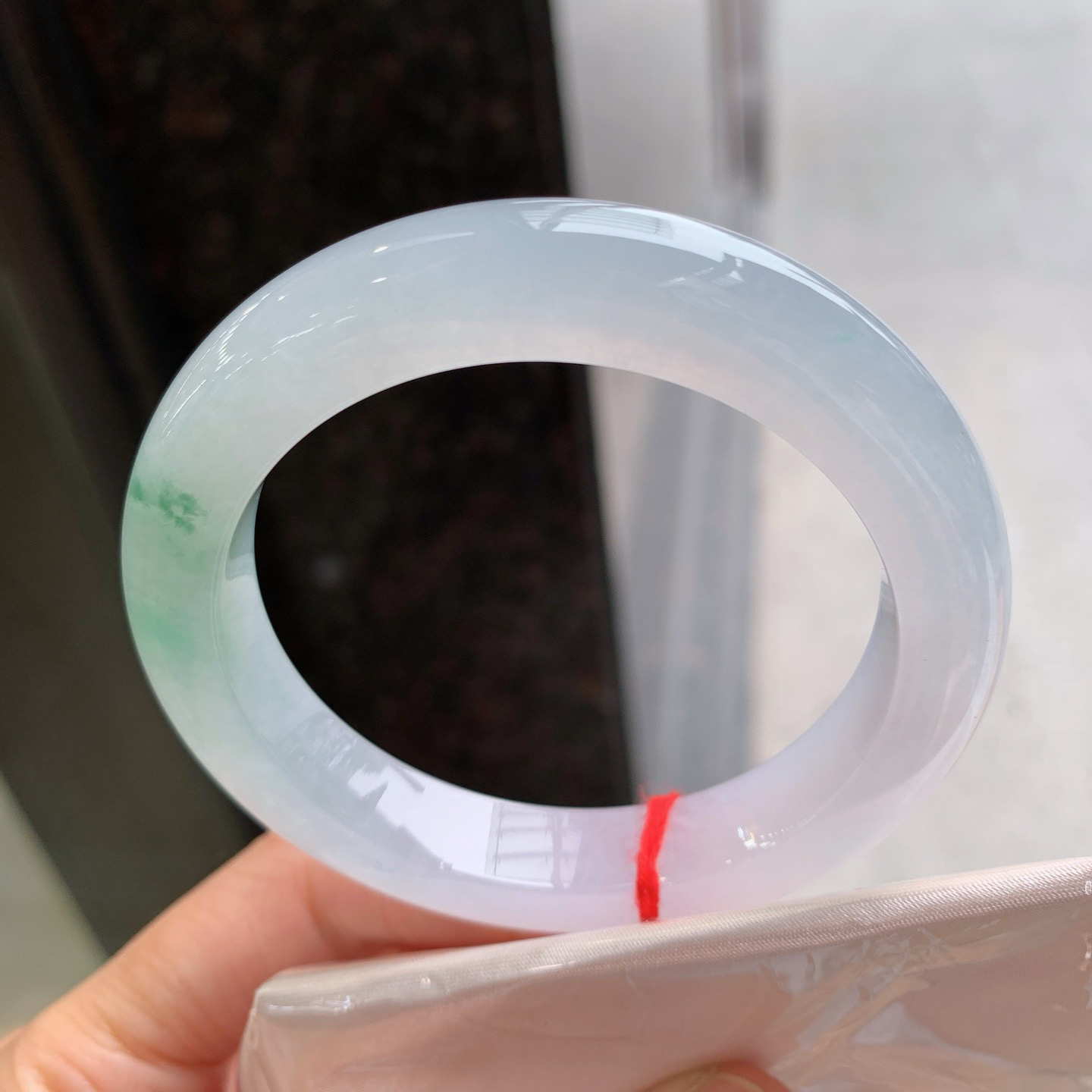 正圈冰飘花 无瑕 尺寸：54/10.7/9.5  清爽