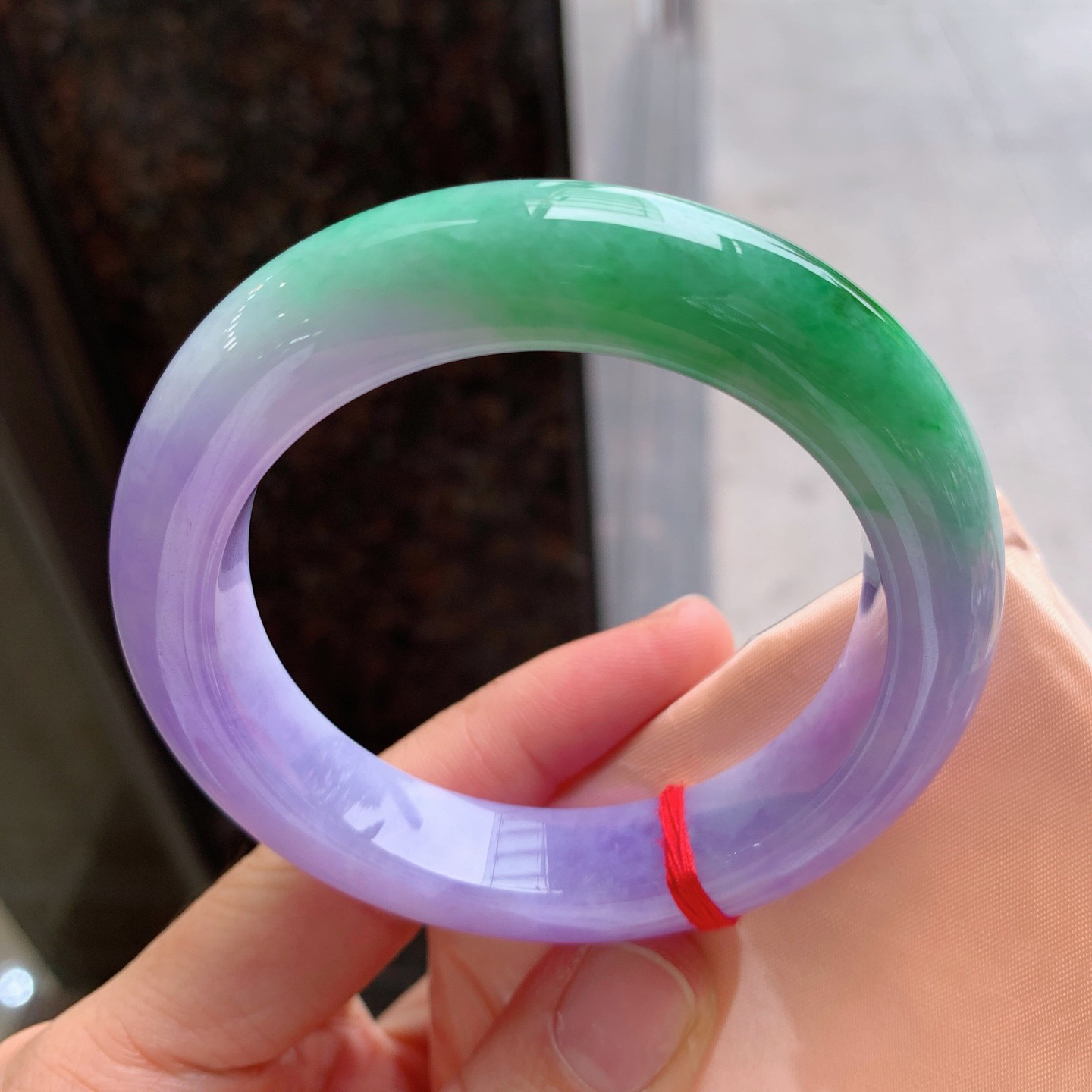 正圈春彩 无瑕 尺寸：55.4/12.5/10.2 色浓