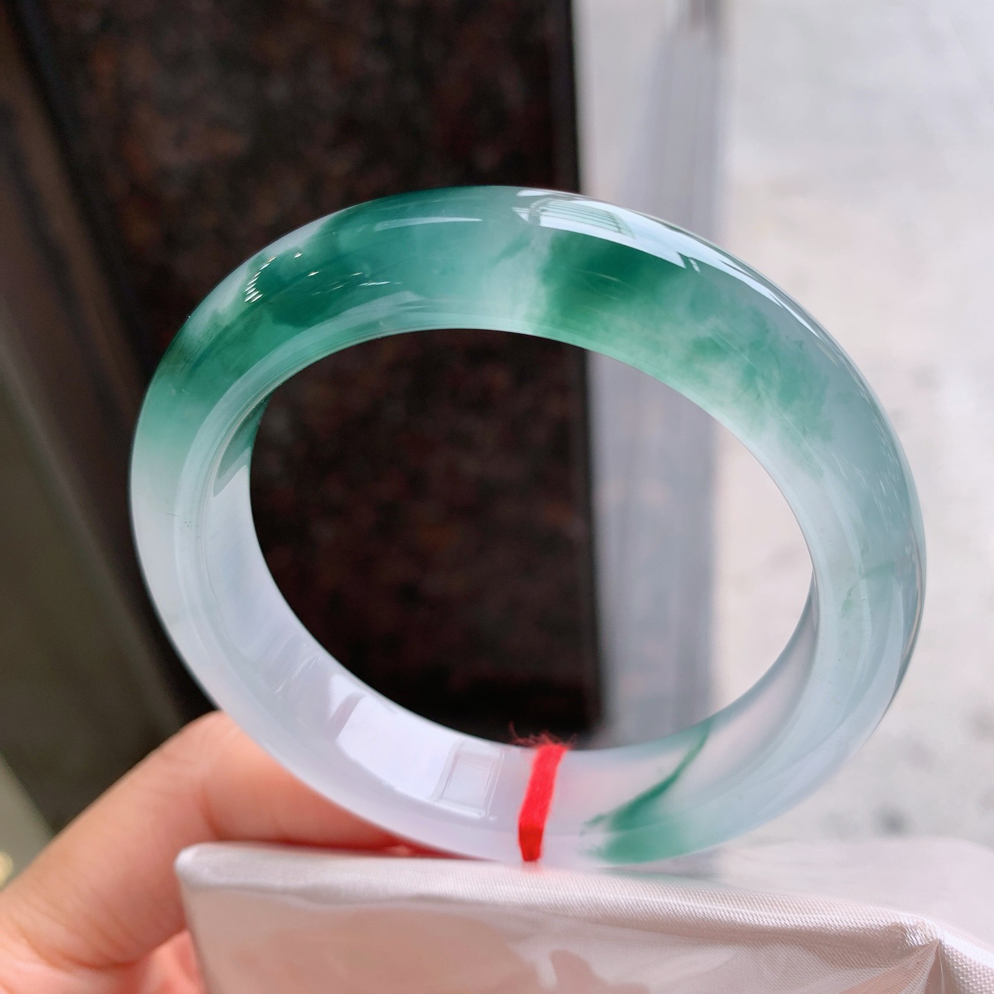 1#正圈高冰飘花 尺寸：54.2/11.7/8.9