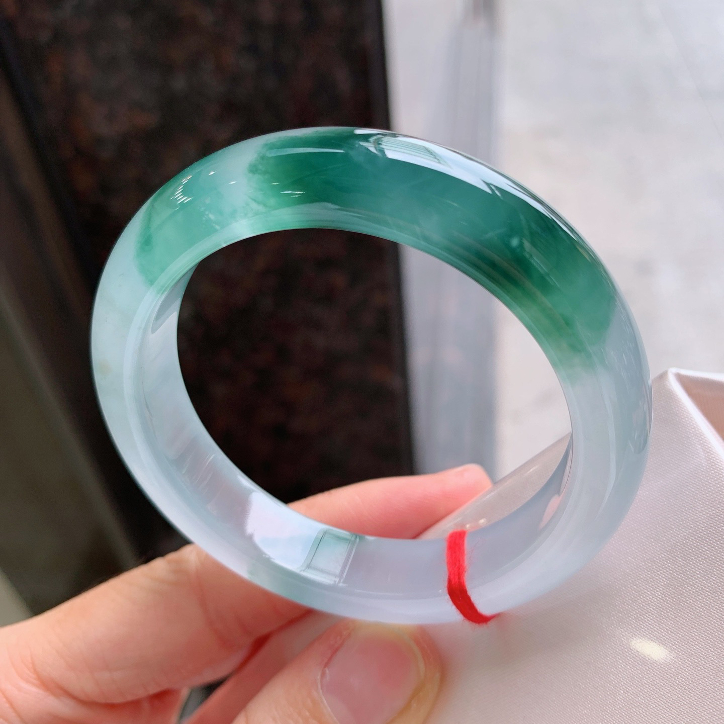 1#正圈高冰飘花 尺寸：54.2/11.7/8.9