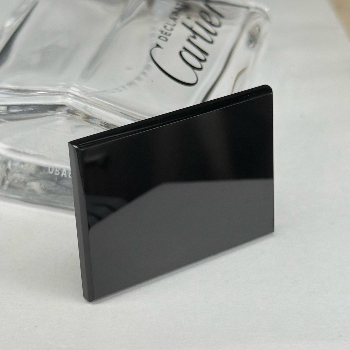 墨翠无事牌 种好色正 黑度极好 打灯通透 油性十足 尺寸44.8